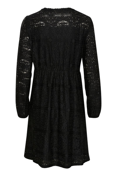 CRTiley Lace Dress - Zally Fit Pitch Black - 10613785 Thumbnail