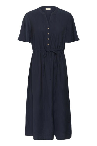 CRLori Long Dress Navy Blazer - 10613826 Thumbnail