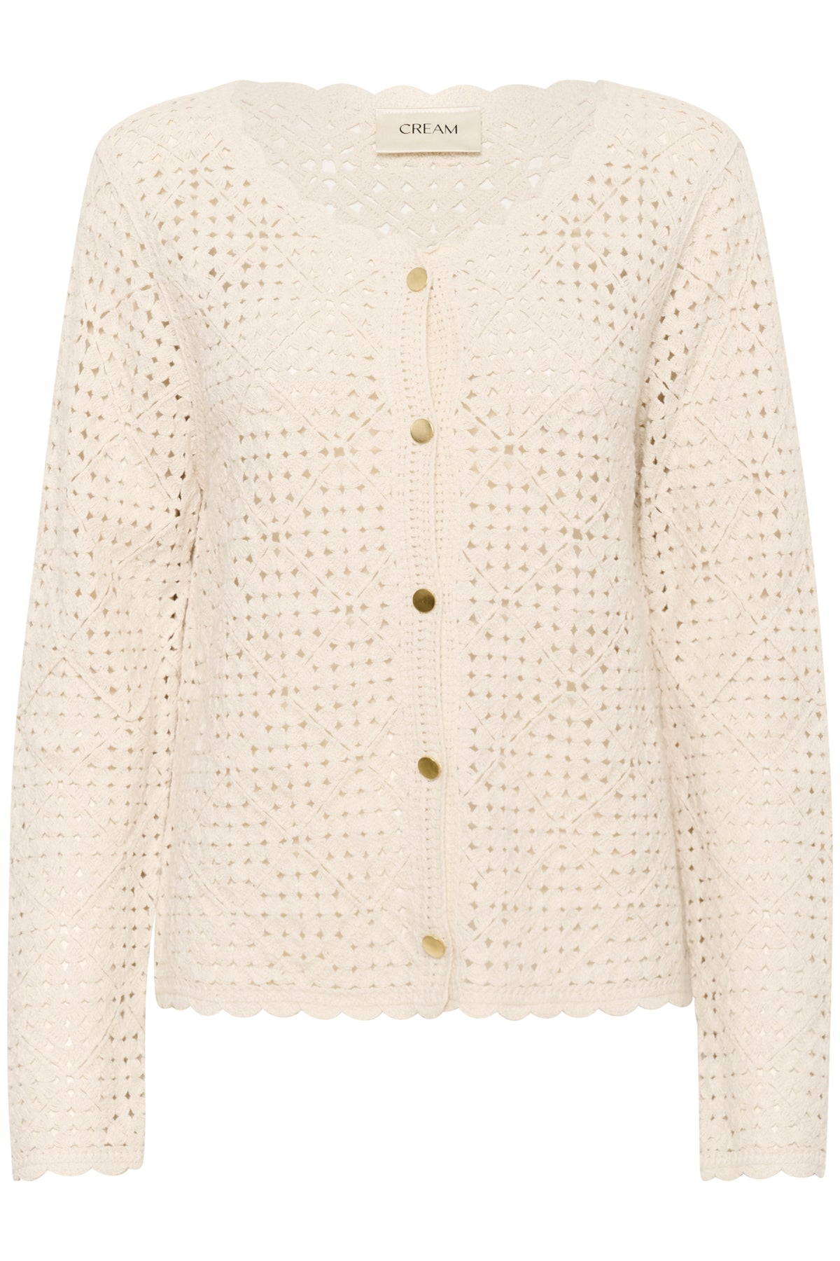 CRKip crochet cardigan Birch - 10613937