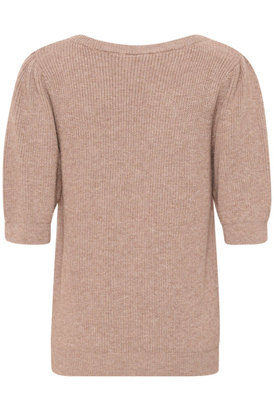 CRDela short sleeve pullover Fossil Melange - 10613961 Thumbnail