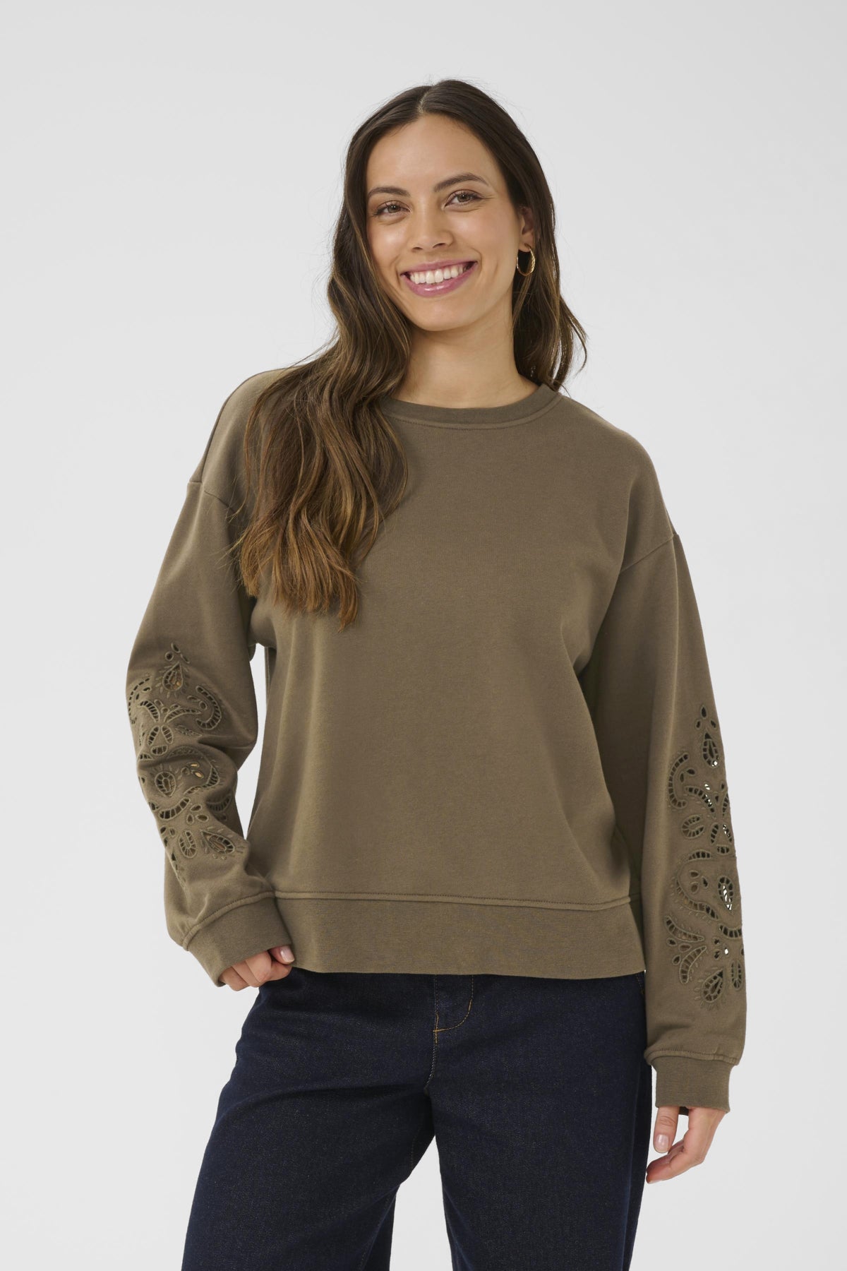 CRJosie Sweatshirt Canteen - 10613984