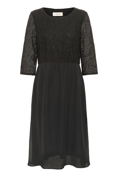 CRSuli Lace Dress Pitch Black - 10614089 Thumbnail