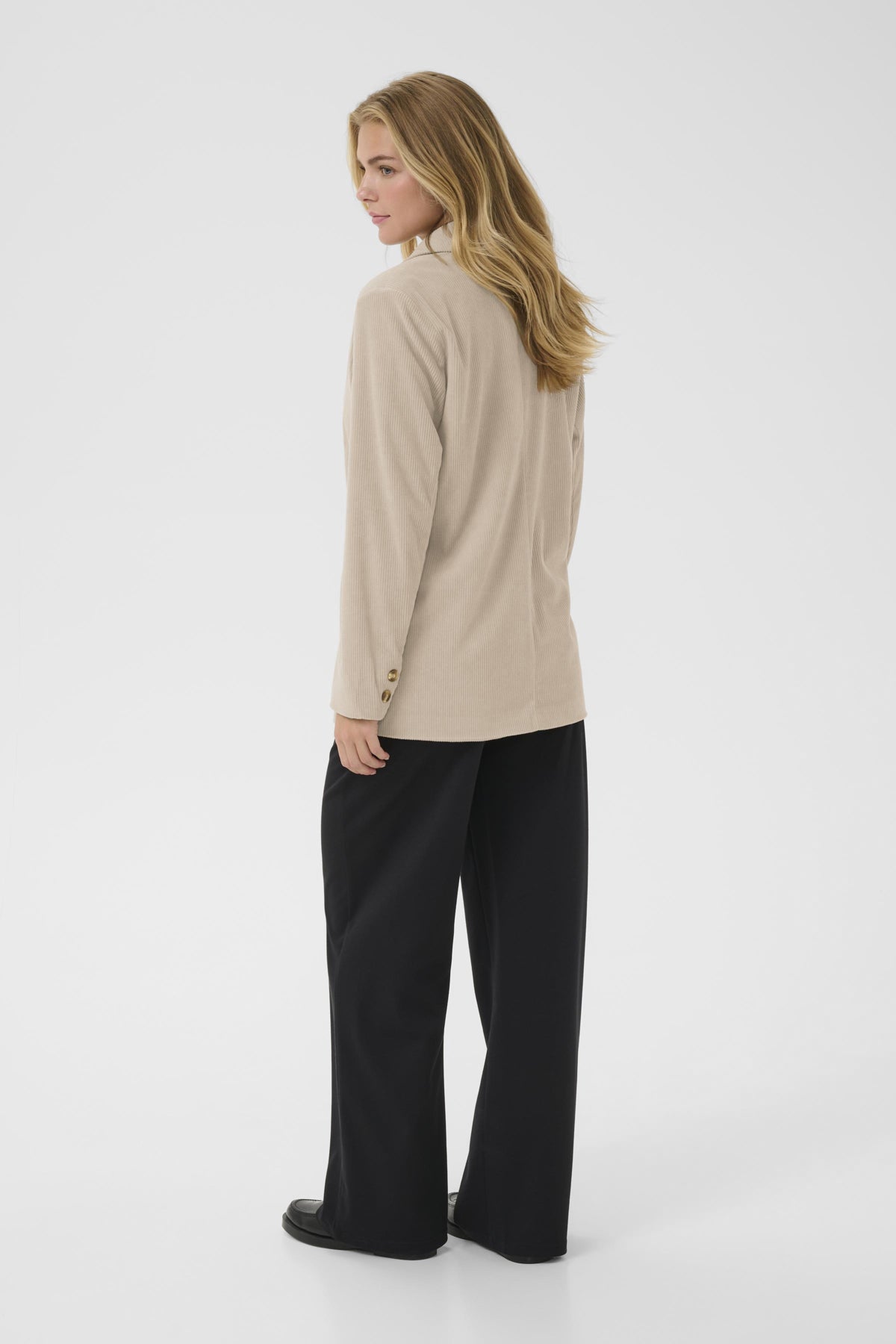 CRKanna Corduroy Blazer Cobblestone - 10614145