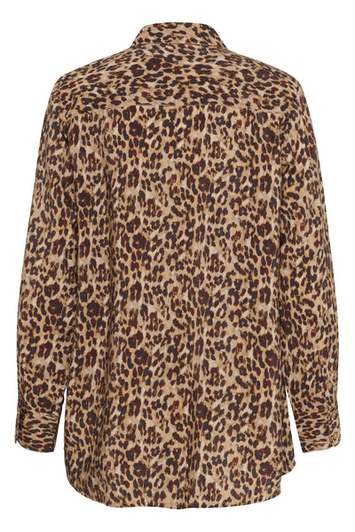 CREluna Shirt Brown Leopard - 10614151 Thumbnail