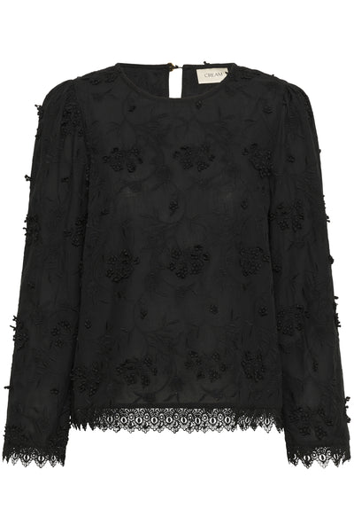 CRHilda Blouse Pitch Black - 10614155 Thumbnail