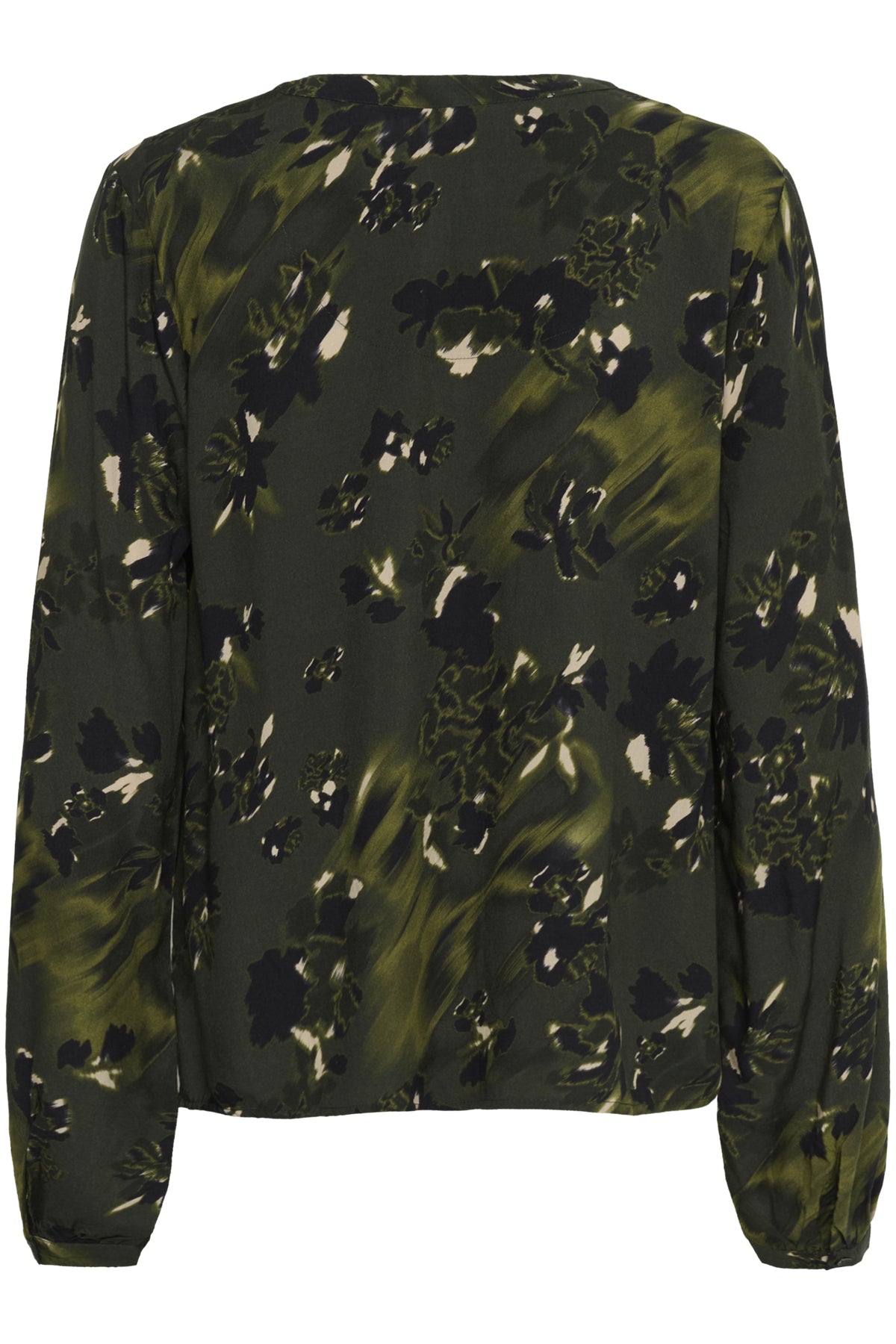 CRTiah Shirt Rifle Green Flower - 10614170