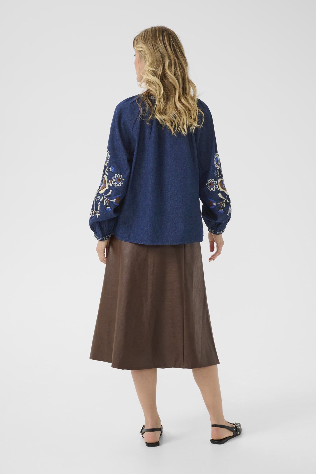 CRGro Blouse Dundee Dark Denim - 10614179