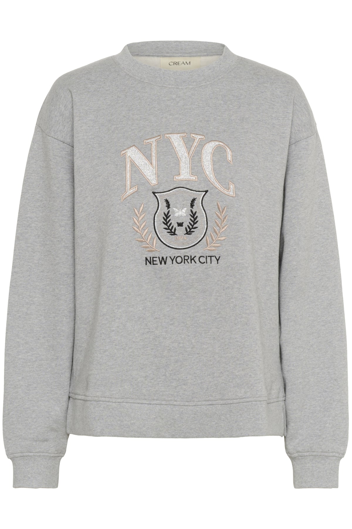 CRMirabella Sweatshirt Light Grey Melange - 10614203