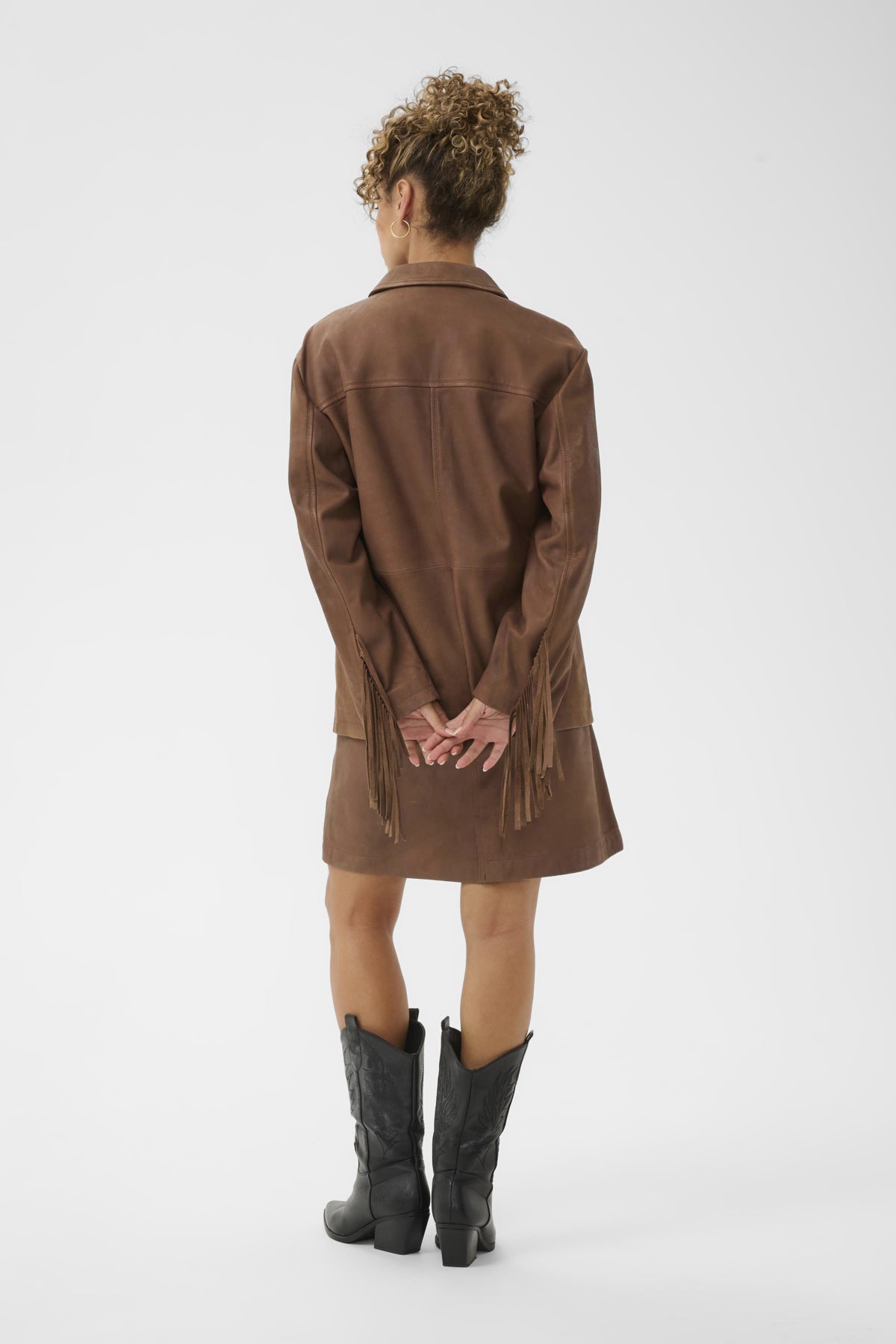 CRLond Suede Jacket Sorrel Horse