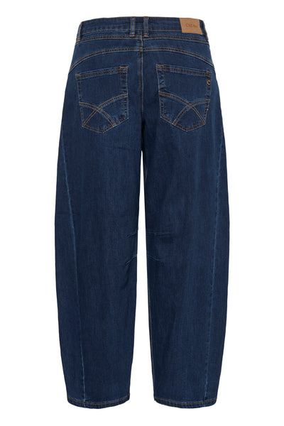 CRBahren Ankl  Balloon Jeans-R Dark blue denim - 100114 - 10614217 Thumbnail