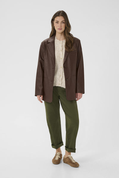 CRPaloma Blazer Brown Washed - 10614243 Thumbnail