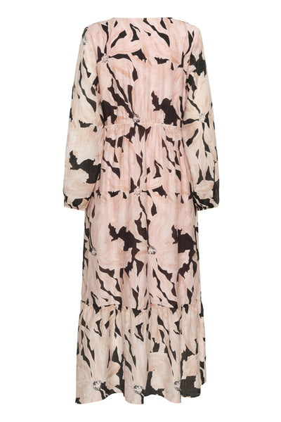 CRReese Long Dress Rose Dust Flower - 10614344 Thumbnail