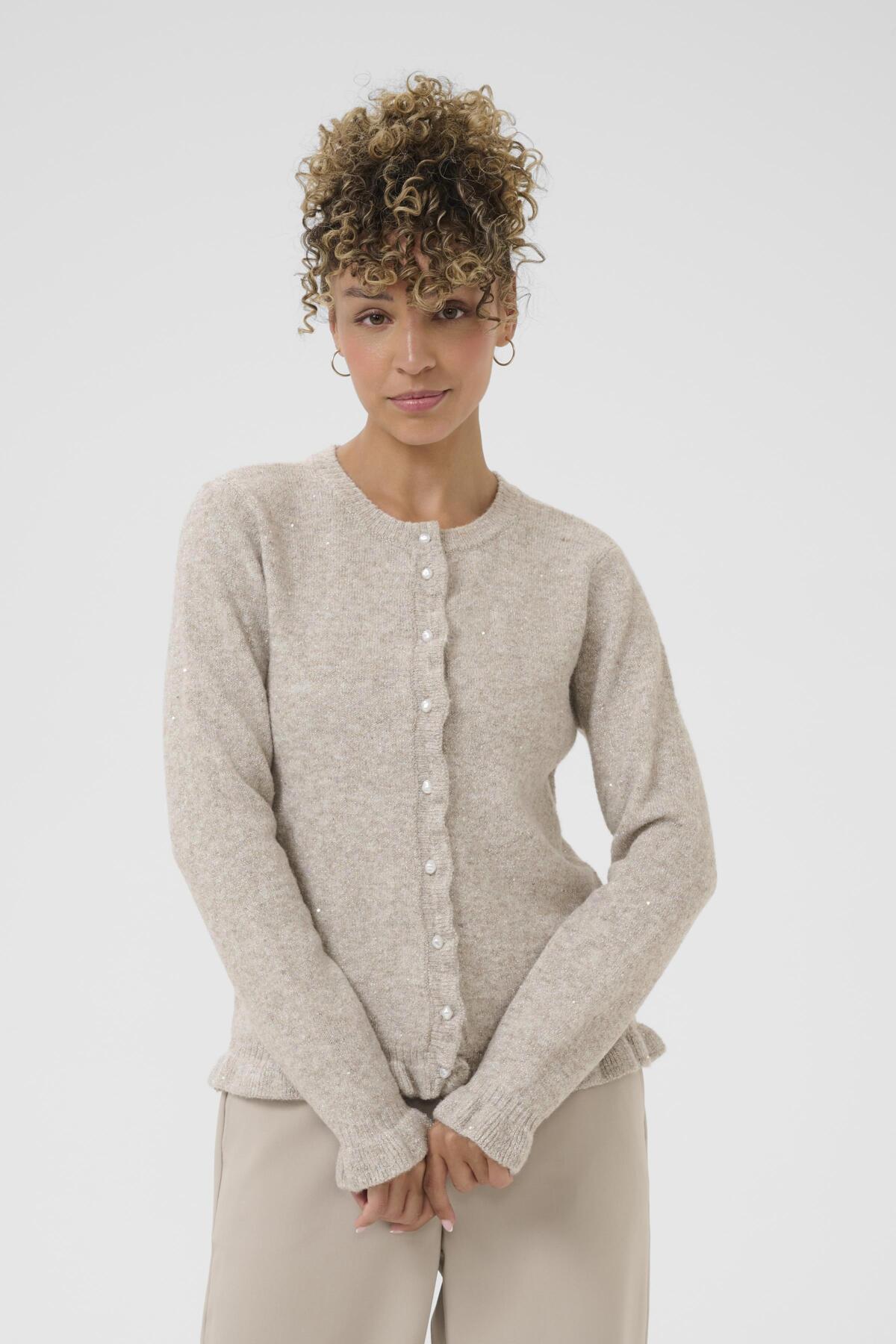 CRJolly Knit Cardigan String Melange - 1613051 - 10614473