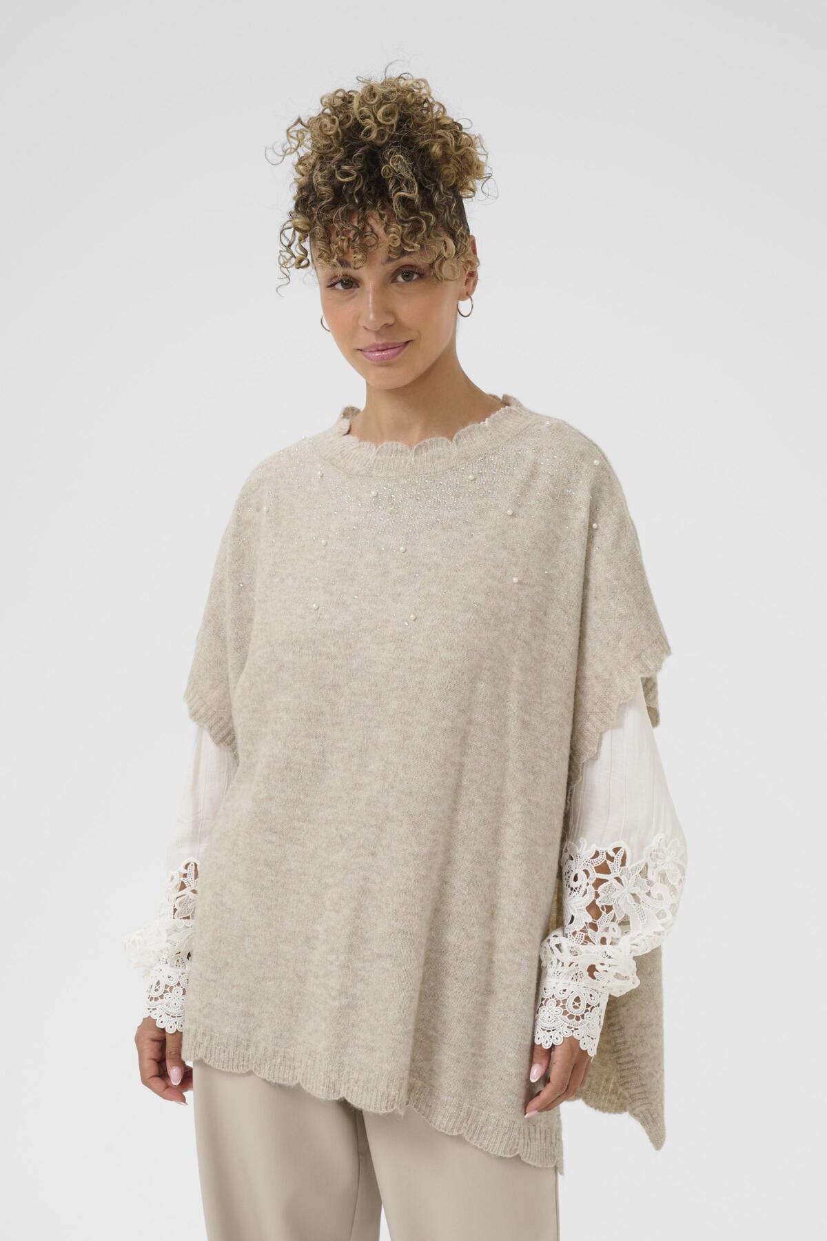 CREmanuella Poncho String Melange - 1613051 - 10614476