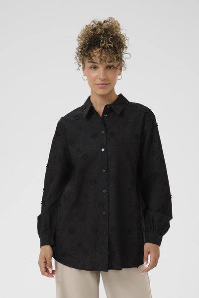 CROlivia Shirt Pitch Black - 100120 - 10614501 Thumbnail