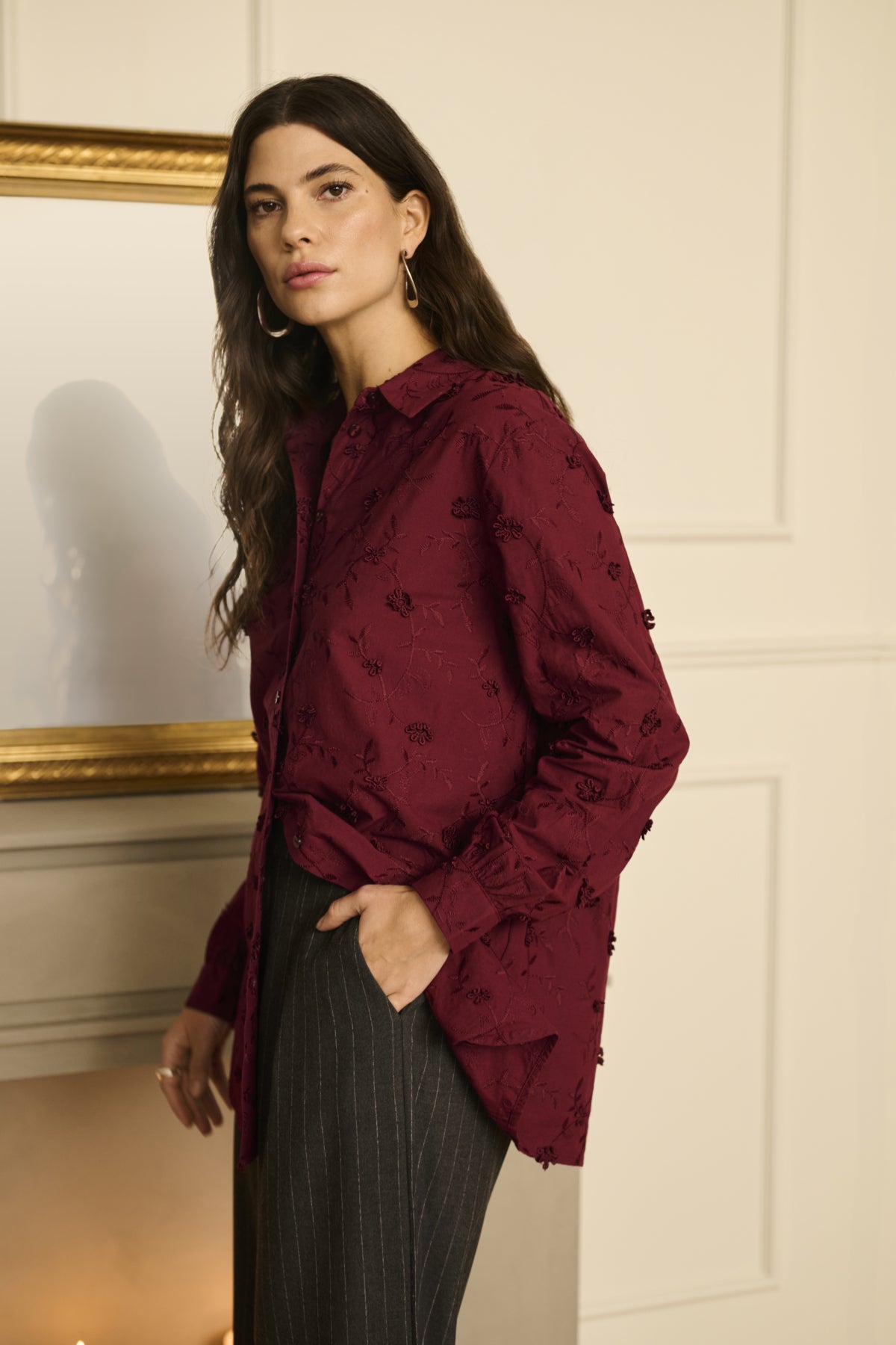 CROlivia Shirt Zinfandel - 191522 - 10614501