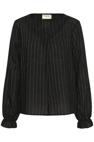 CRBetina Blouse Pitch Black - 10614519 Thumbnail