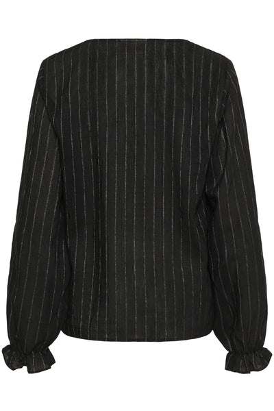 CRBetina Blouse Pitch Black - 10614519 Thumbnail