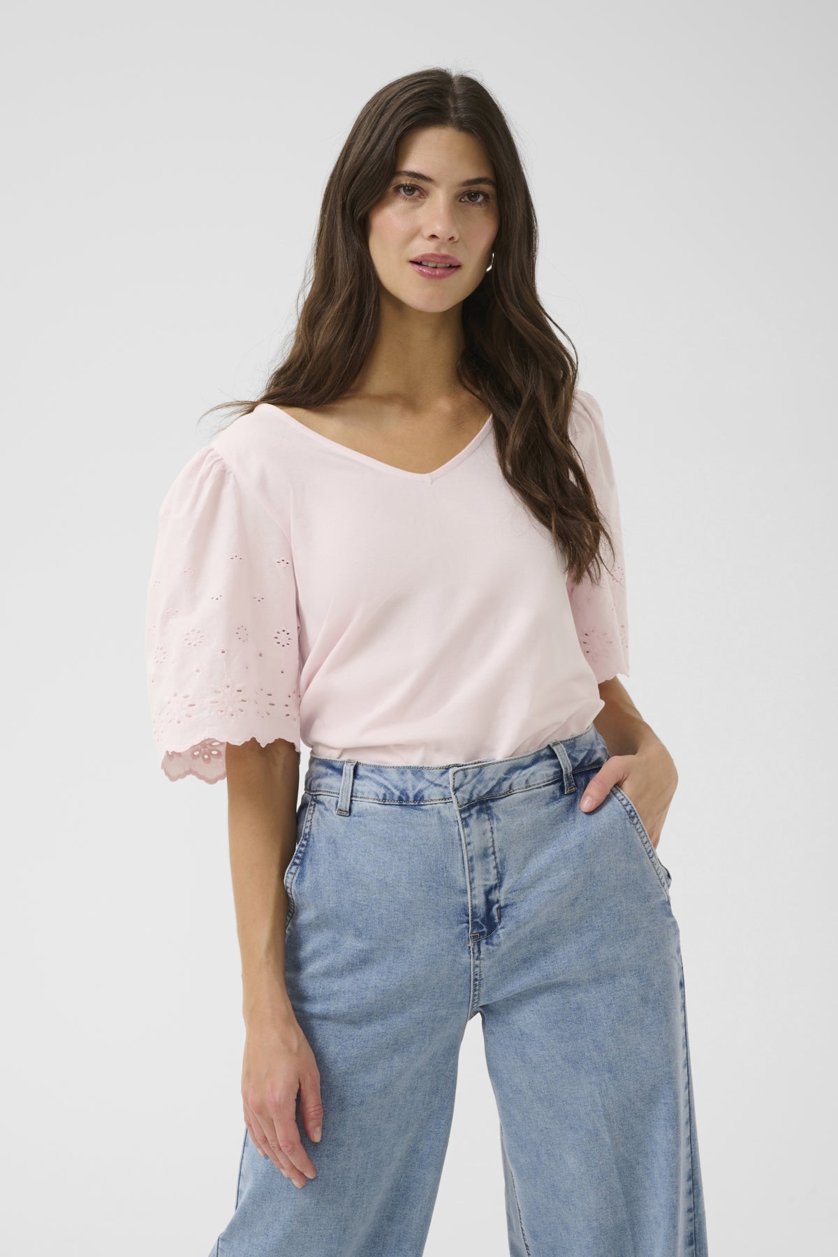 CRDaye T-Shirt Barely Pink - 10614524