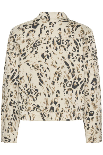 CRSuara Jacket Oatmeal Leopard - 108756 - 10614538 Thumbnail