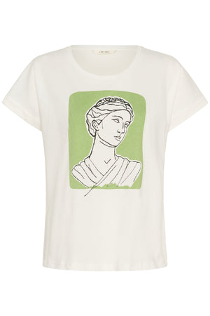 CRLumilla T-Shirt Green Greek Bust - 108779 - 10614661