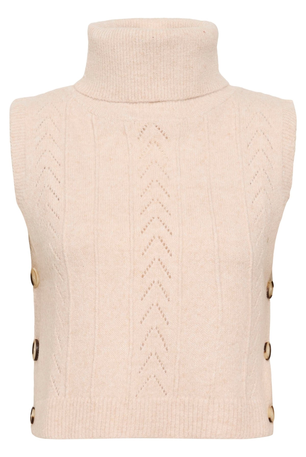 CRHoliday Knit Slipover Oat melange - 100232 - 10614734