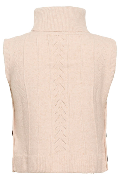CRHoliday Knit Slipover Oat melange - 100232 - 10614734 Thumbnail