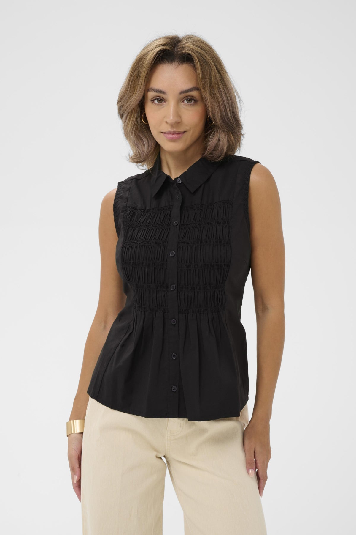CRSilje Blouse Pitch Black - 100120 - 10614796