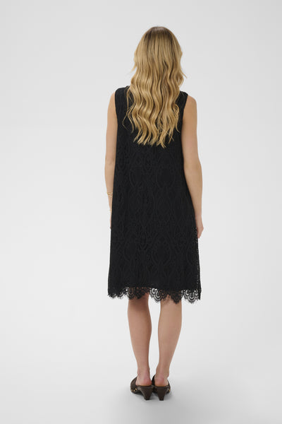 CRDith Lace Dress Pitch Black - 100120 - 10615190 Thumbnail