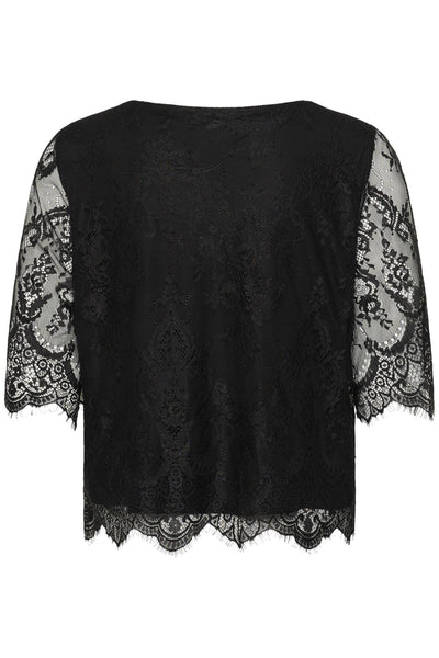 CRYumi Lace Blouse Pitch Black - 100120 - 10615197 Thumbnail
