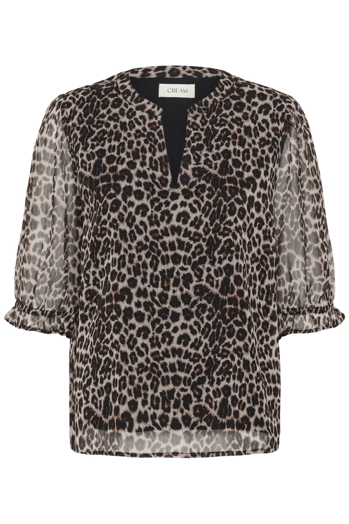 CRYuna Blouse Natrual Animal Spots - 107306 - 10615273