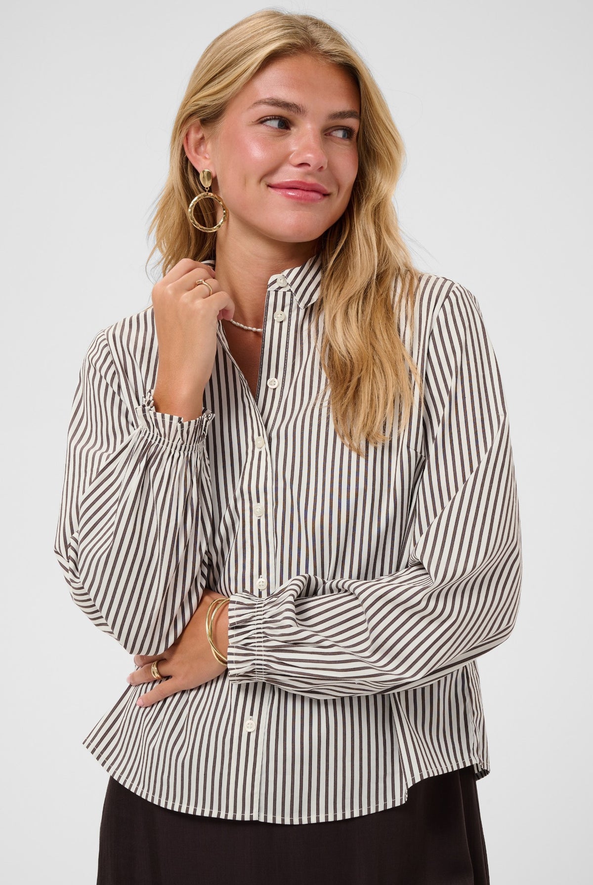 CRAya long sleeve shirt Java Stripe - 1000264 - 10615770