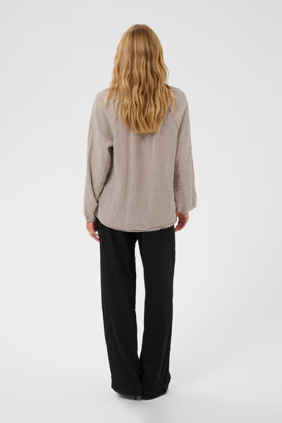 CRGemi Blouse Feather Gray - 151305 - 10616046 Thumbnail