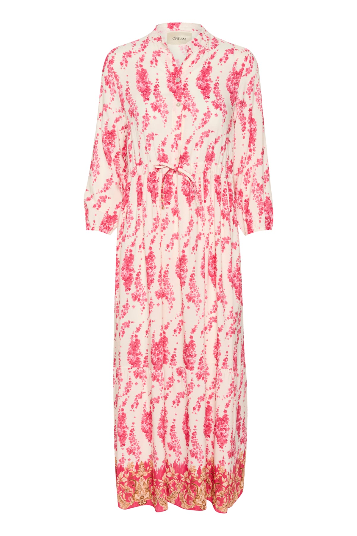CRAlora Long Dress Pink flower - 10650723
