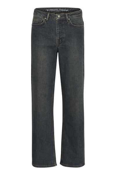 35 THE LOUIS 139  HIGH WIDE Y Dark Blue Dirty Wash - 10704222 Thumbnail