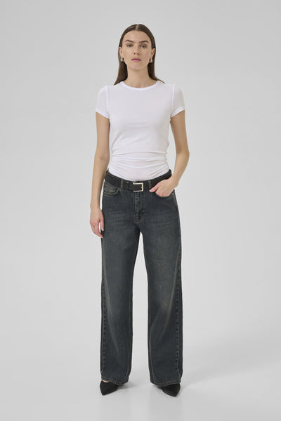 35 THE LOUIS 139  HIGH WIDE Y Dark Blue Dirty Wash - 10704222 Thumbnail