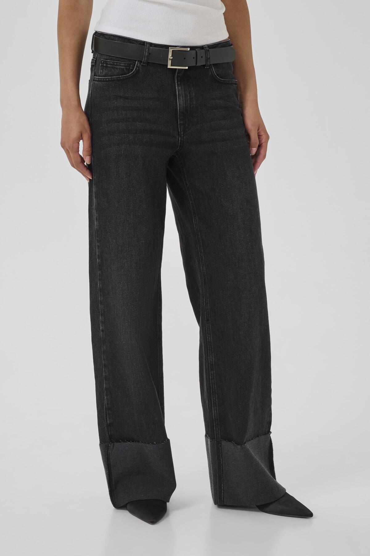 DalviMW 139 High Wide Black Retro Wash - 10704798