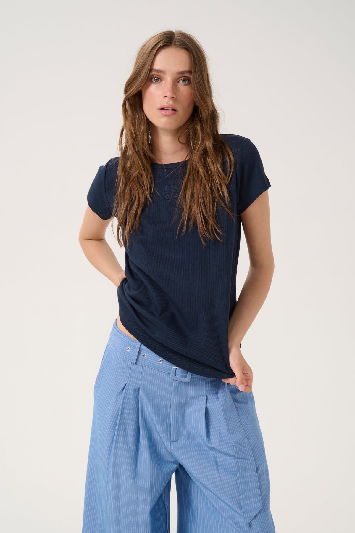 MandyMW Tee Dark Sapphire Blue