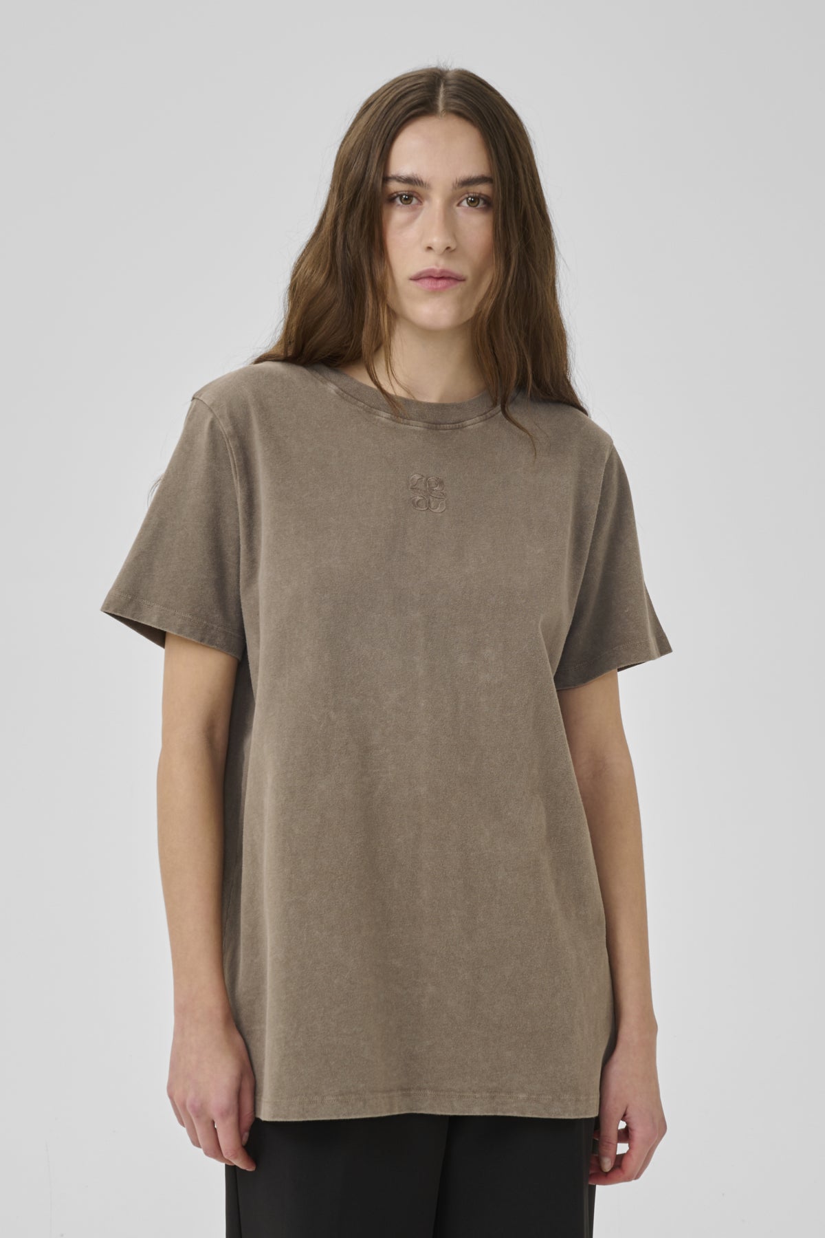 SeattleMW Logo Emb. Tee Major Brown Washed - 109264 - 10704898