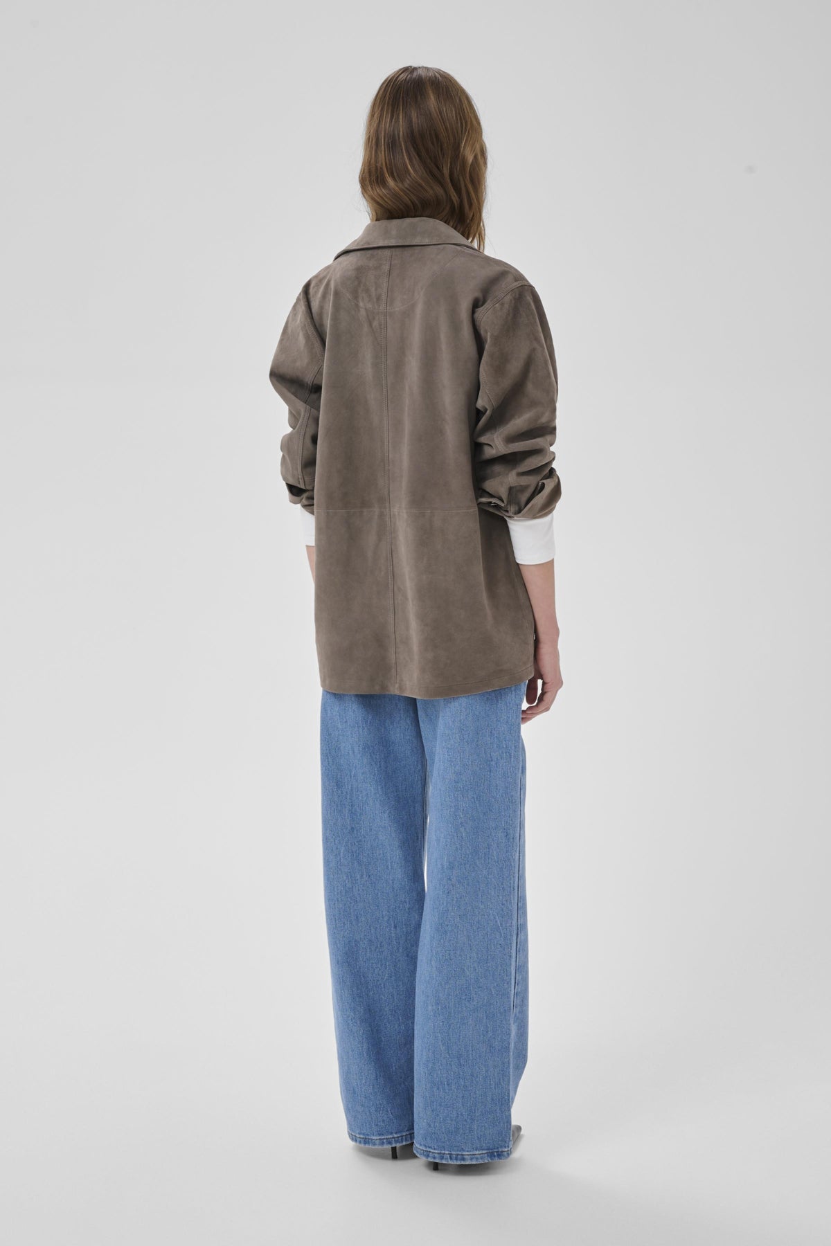 OllyMW Suede Jacket Major Brown - 10705103