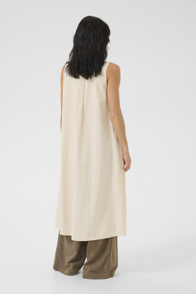 SunnaMW Sleeveless Dress Almond milk - 10705148 Thumbnail
