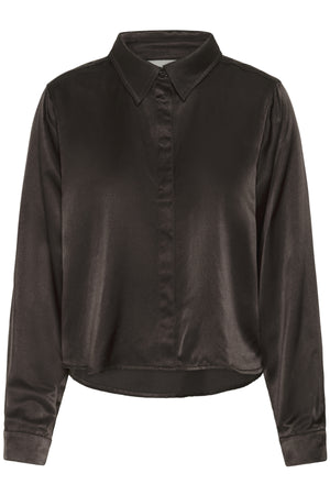 EstelleMW Short Shirt Espresso - 10705227