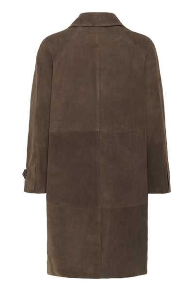 TaraMW Suede Coat Delicioso - 10705270 Thumbnail