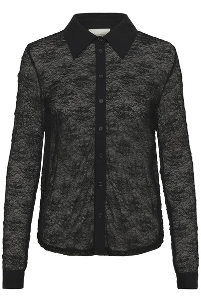 MWRita Shirt Black - 100031 - 10705326 Thumbnail