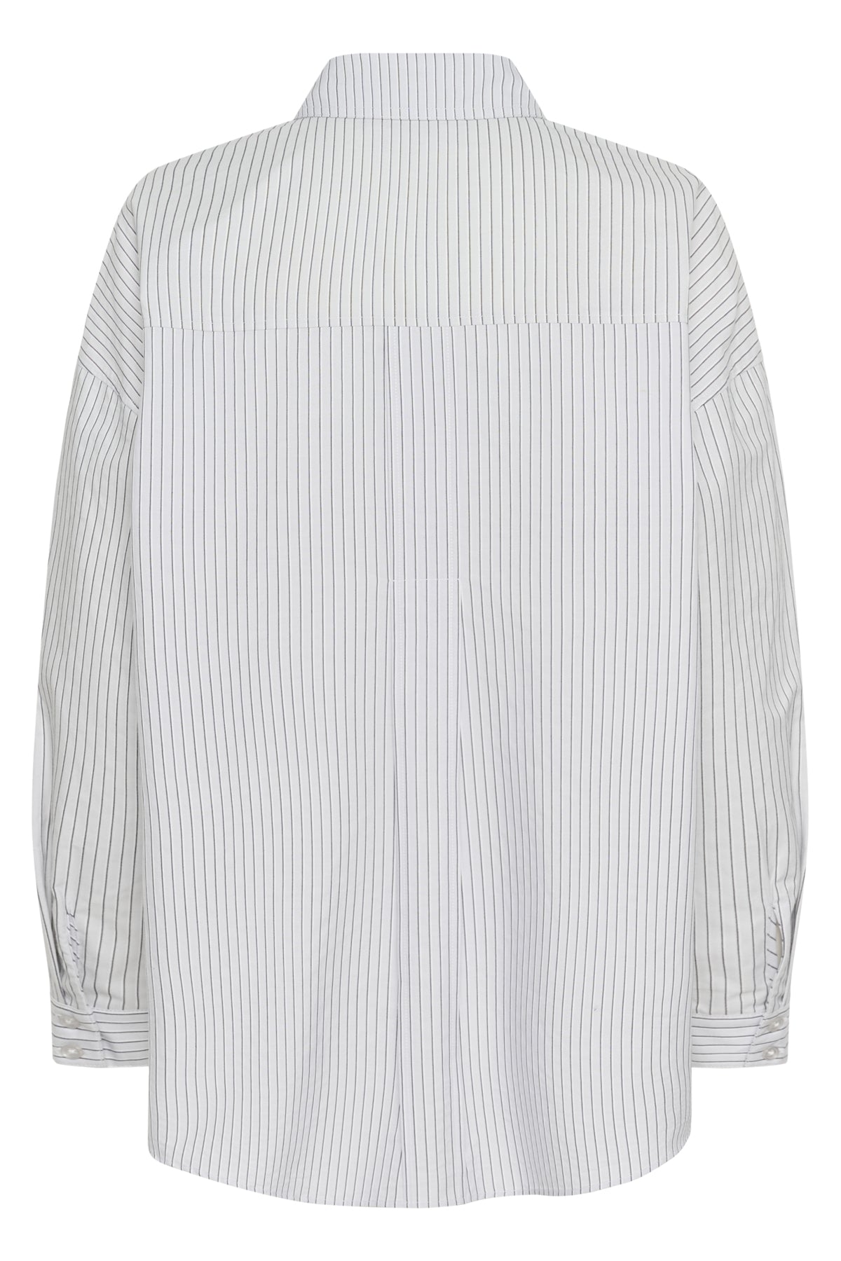 JeanMW Boxy Shirt PearlBlue Stiped - 10705358