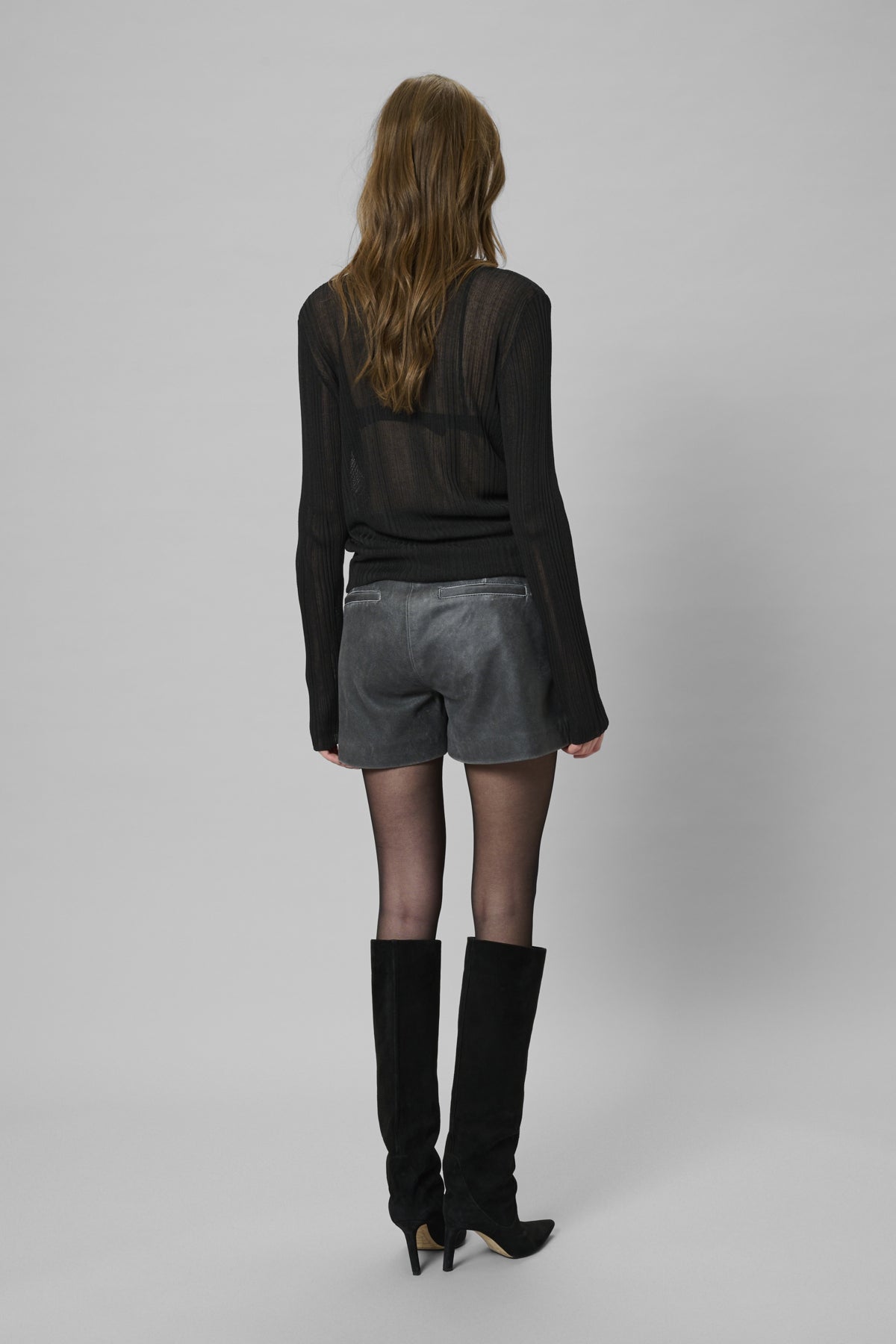 MWHaddis Rollneck blouse Black - 100031 - 10705377