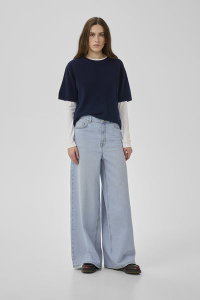 MWJessie 139 Low-Crotch X-Wide Light Blue Wash - 100045 - 10705478 Thumbnail