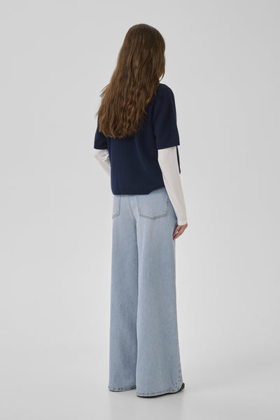MWJessie 139 Low-Crotch X-Wide Light Blue Wash - 100045 - 10705478 Thumbnail