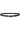20 THE SIMPLE LEATHER BELT Black W. Silver Buckle - 10934 - 10705535