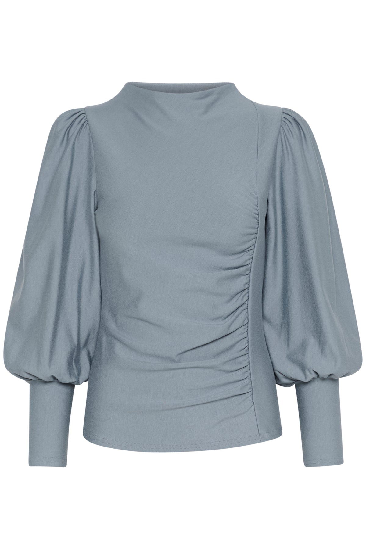RifaGZ puff blouse Grey blue - 10904986